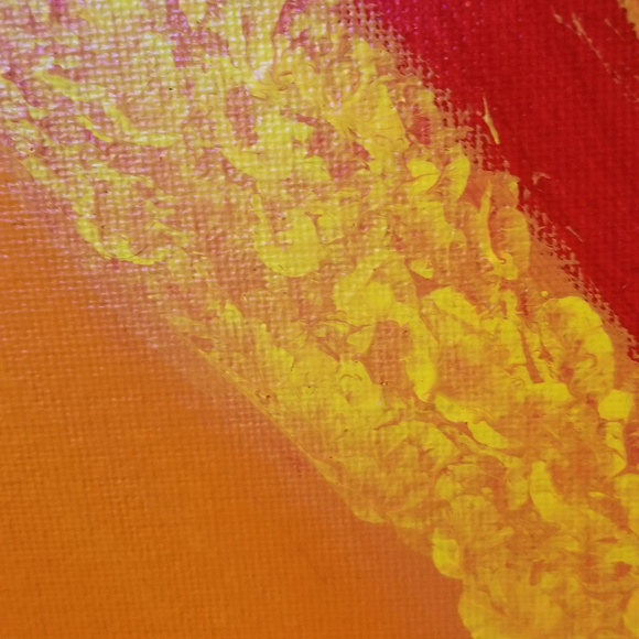 4/$30 NWT Original Abstract Painting 5"x7" Panel - Picture 3 of 5